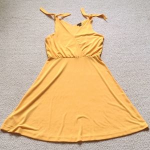 Ann Taylor Summer Dress Shoulder Ties